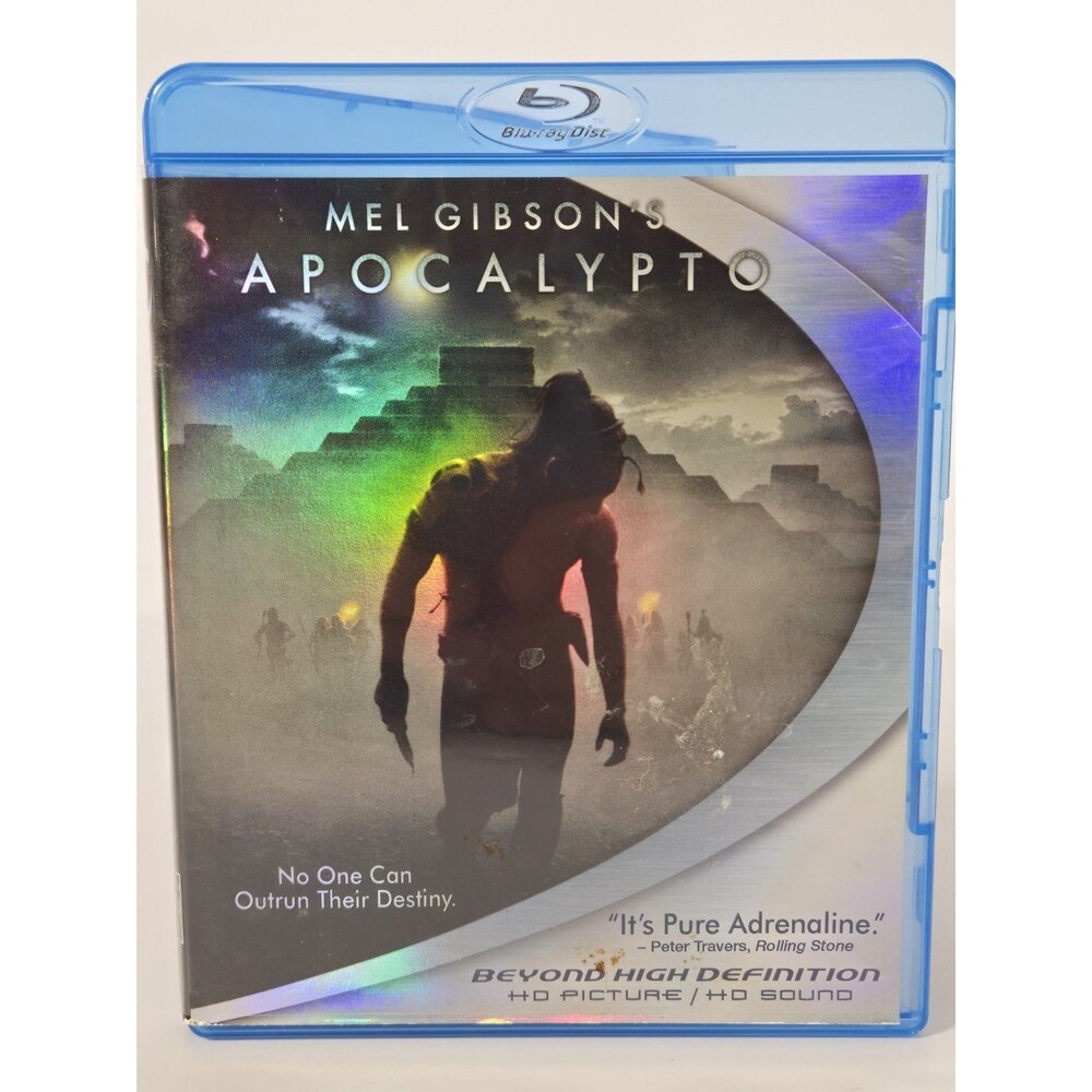 Apocalypto Blu-ray 2007 Mel Gibson Touchstone OOP Region A w/ Insert